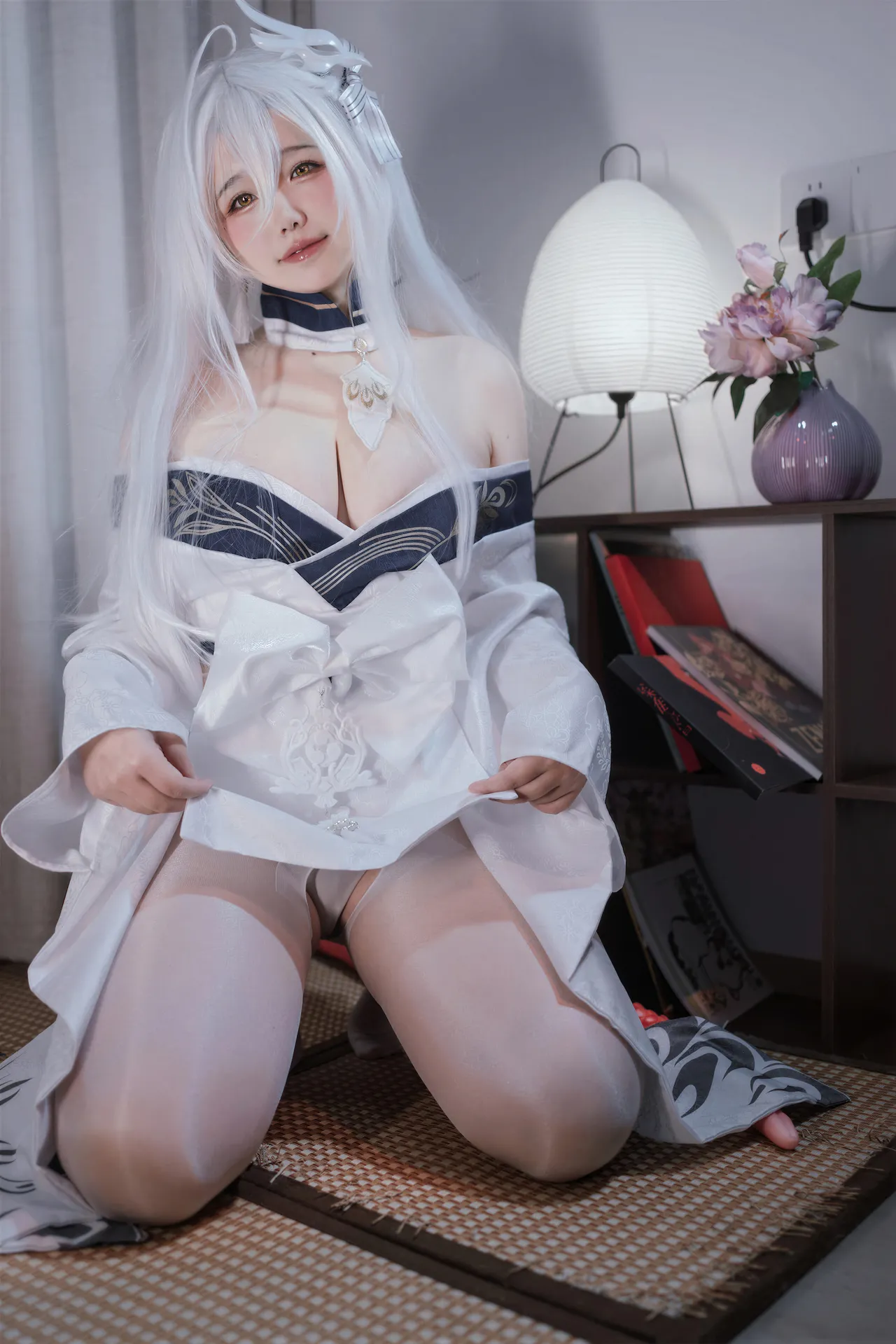 阿半今天很开心 - 碧蓝航线 白凤 和服-erohere32.webp