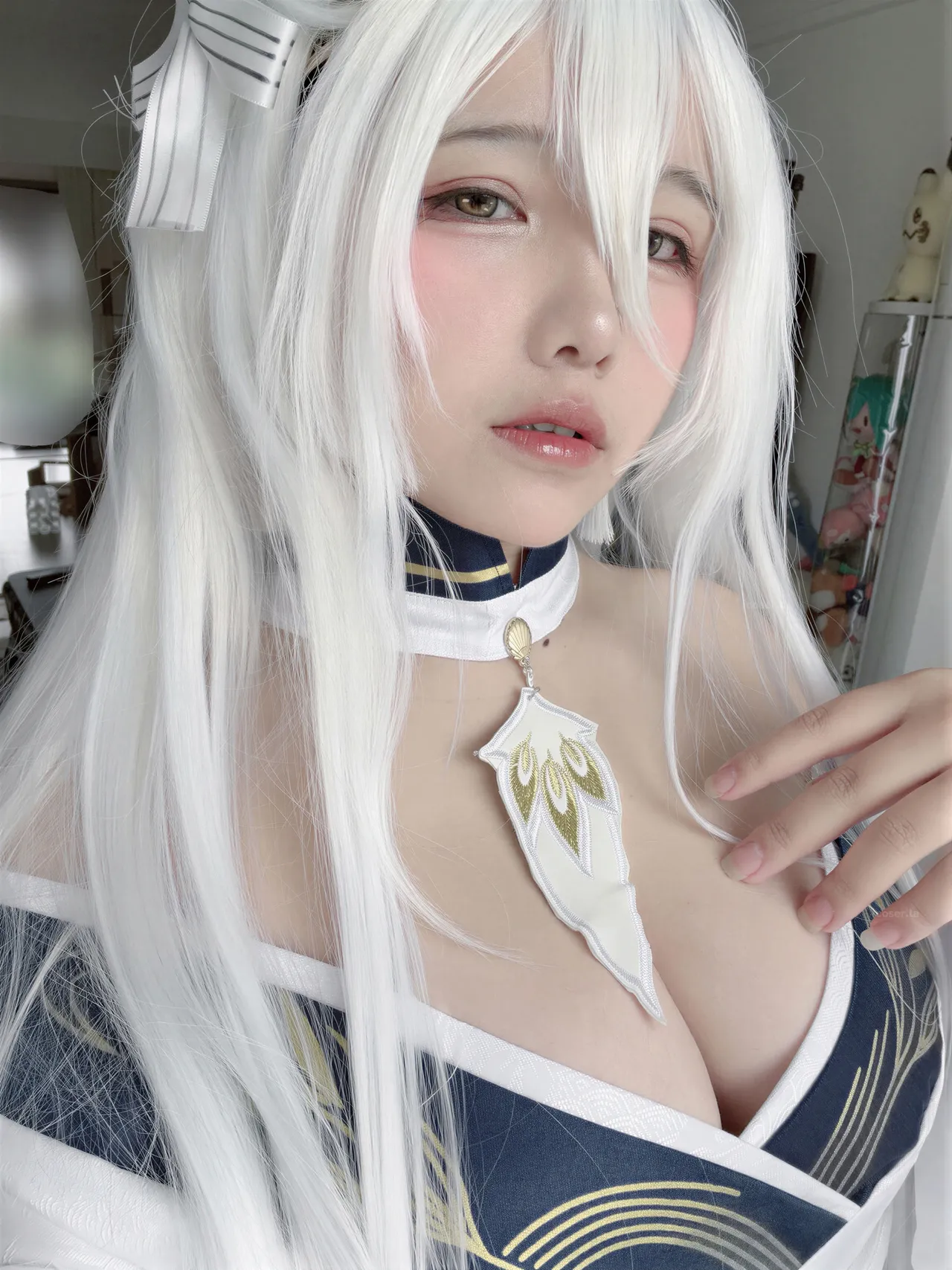 阿半今天很开心 - 碧蓝航线 白凤 和服-erohere47.webp