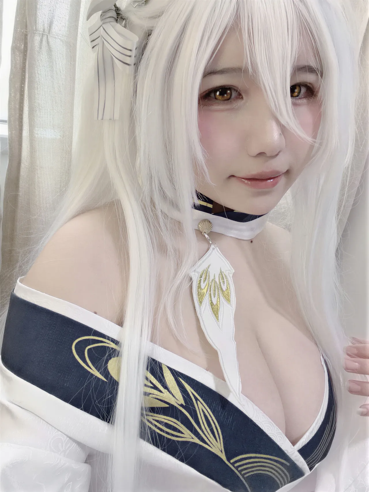 阿半今天很开心 - 碧蓝航线 白凤 和服-erohere54.webp