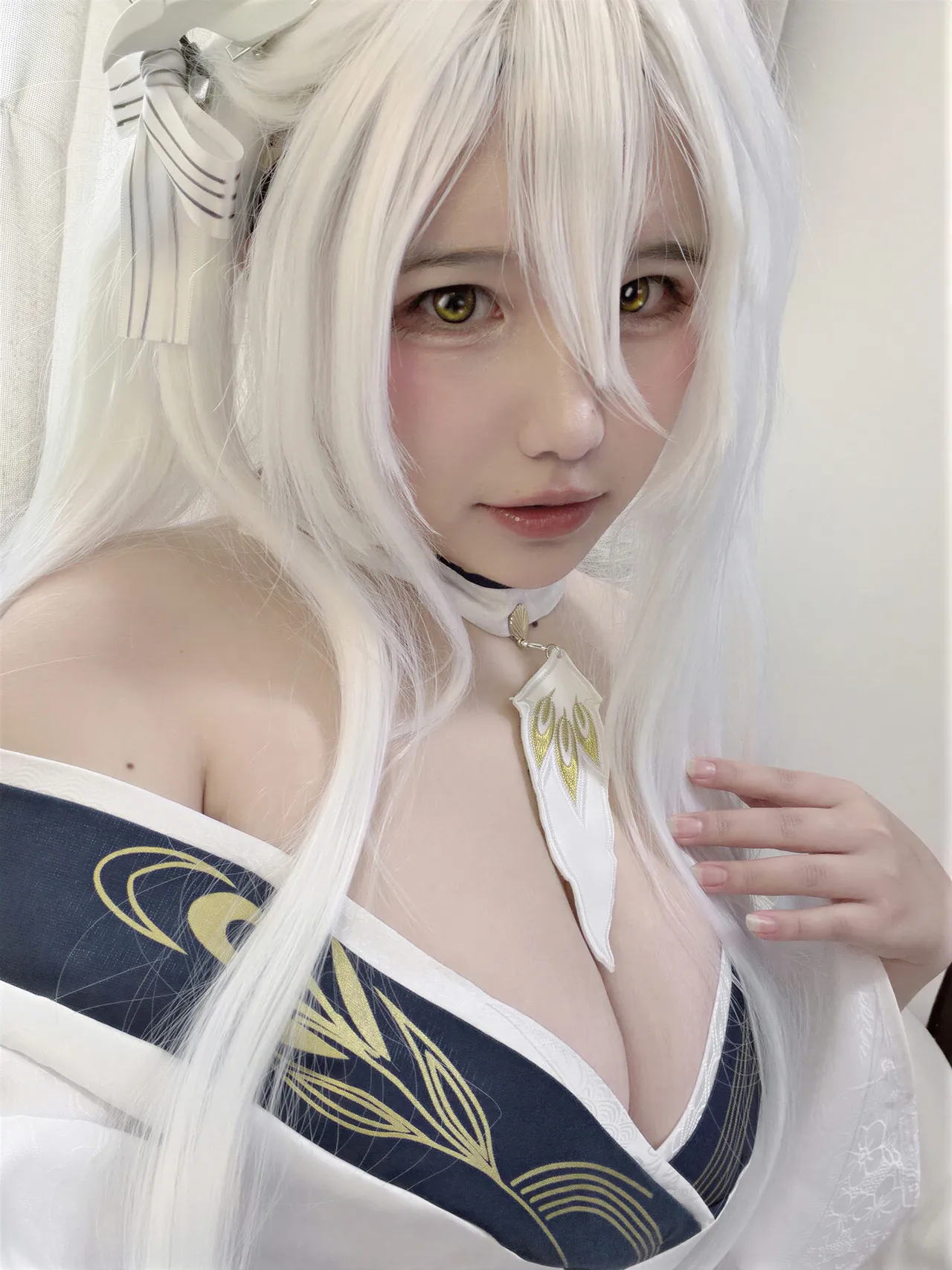 阿半今天很开心 - 碧蓝航线 白凤 和服-erohere55.webp