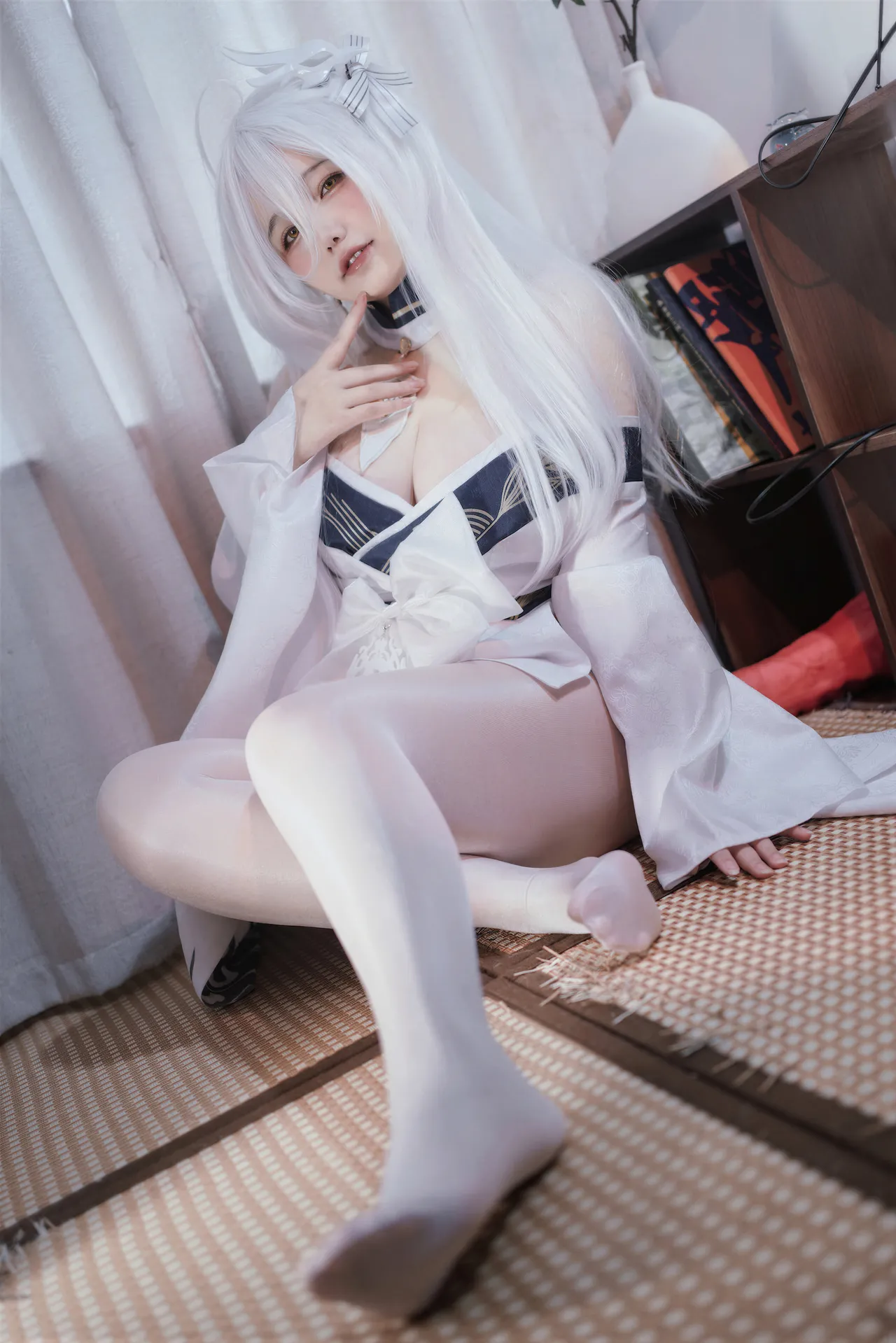 阿半今天很开心 - 碧蓝航线 白凤 和服-erohere6.webp