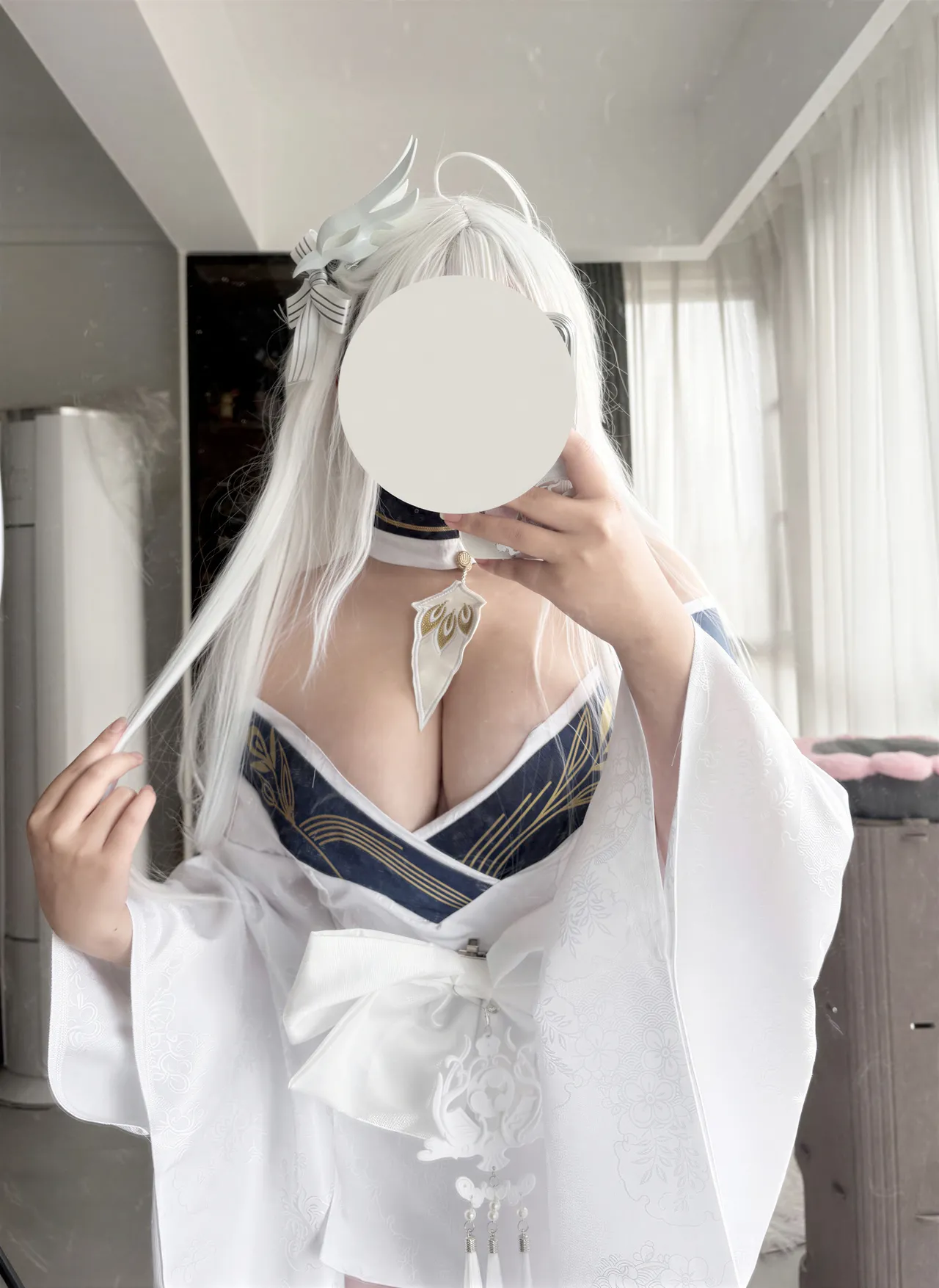 阿半今天很开心 - 碧蓝航线 白凤 和服-erohere60.webp