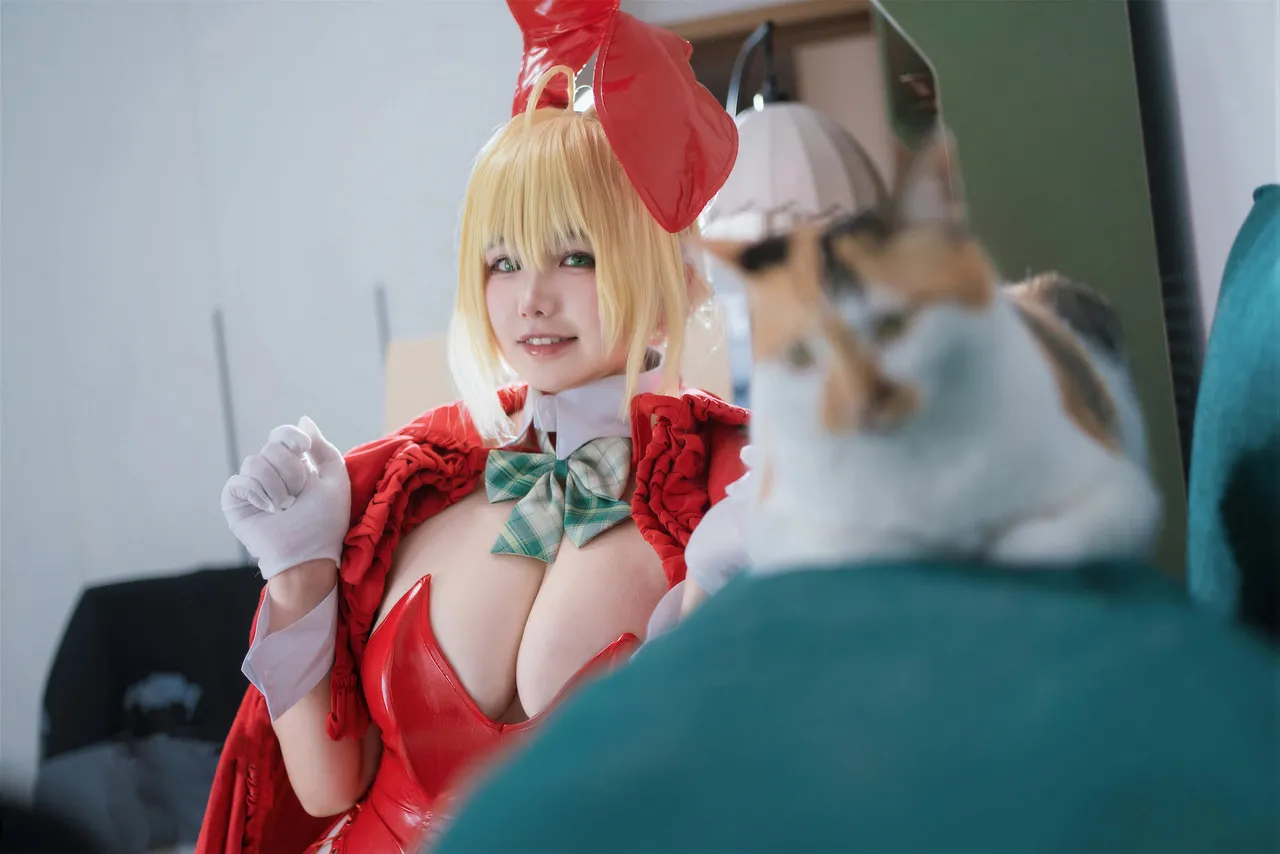 阿半今天很开心 FGO 尼禄圣诞节-erohere21.webp