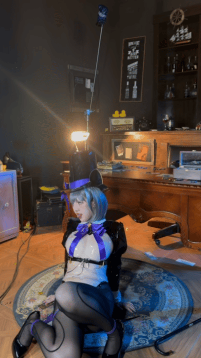 阿薰kaOri - 碧蓝航线 柴郡 魔术师-erohere87.gif