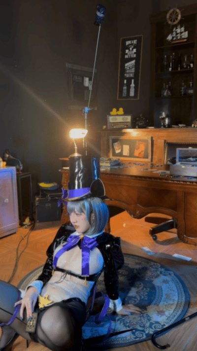 阿薰kaOri - 碧蓝航线 柴郡 魔术师-erohere94.gif