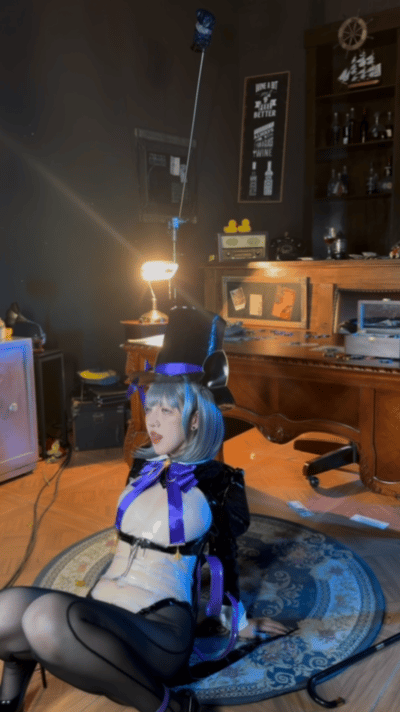 阿薰kaOri - 碧蓝航线 柴郡 魔术师-erohere95.gif