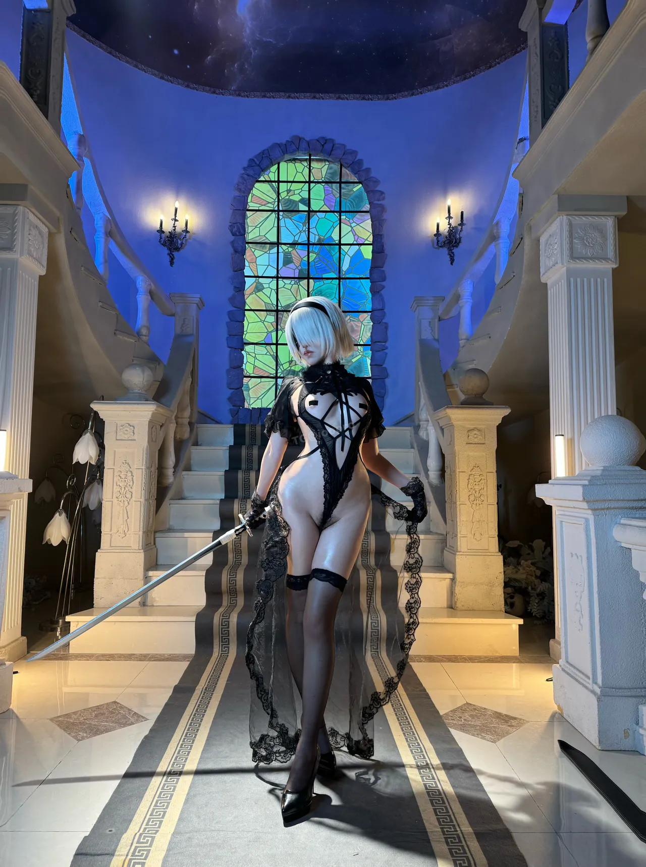 阿薰kaOri - 2B黑花嫁-erohere90.webp