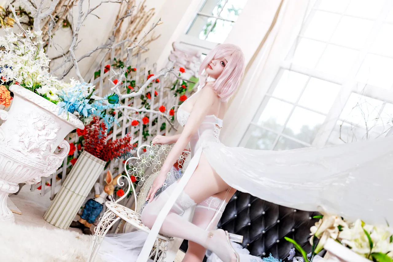 阿雪雪_yuk - FGO 玛修 婚纱同人-erohere2.webp