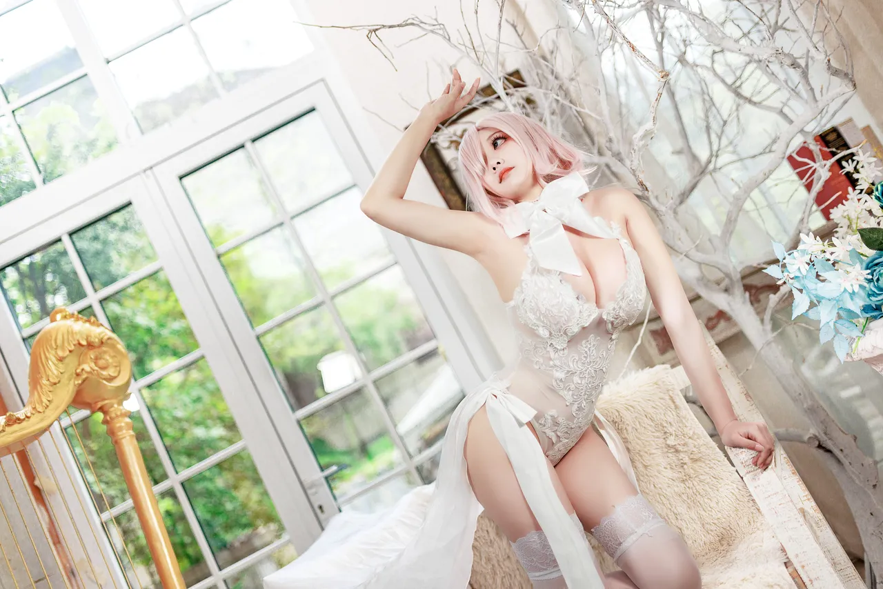 阿雪雪_yuk - FGO 玛修 婚纱同人-erohere29.webp