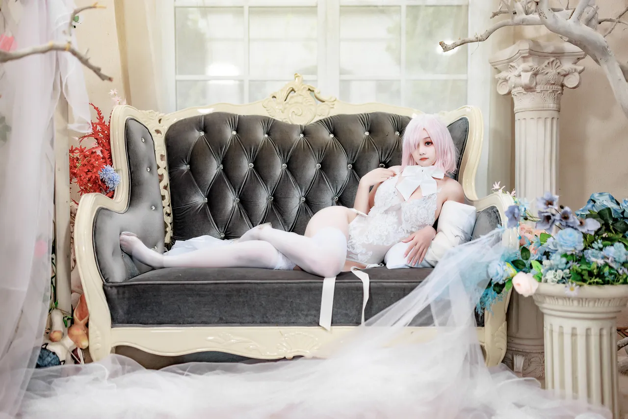 阿雪雪_yuk - FGO 玛修 婚纱同人-erohere35.webp