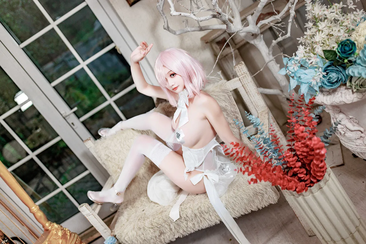 阿雪雪_yuk - FGO 玛修 婚纱同人-erohere49.webp