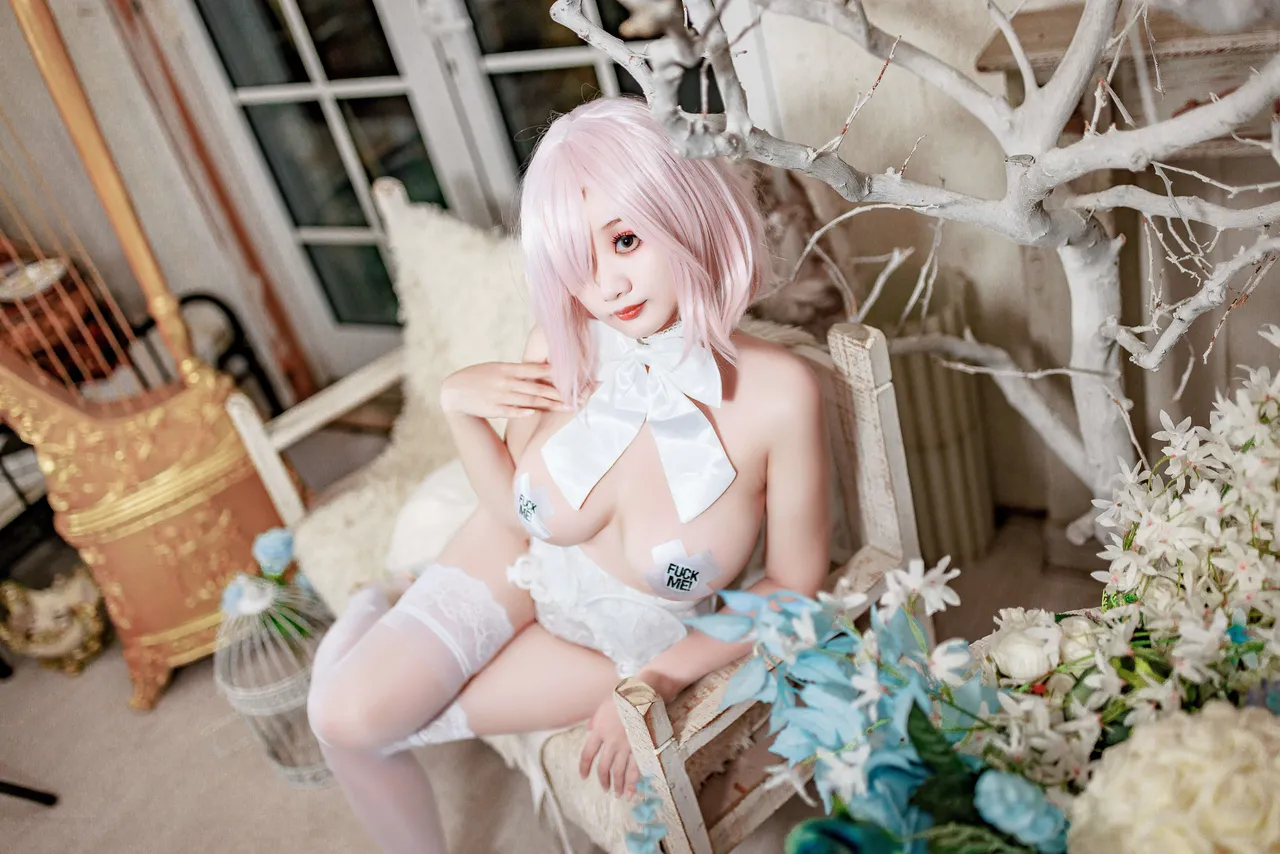 阿雪雪_yuk - FGO 玛修 婚纱同人-erohere50.webp