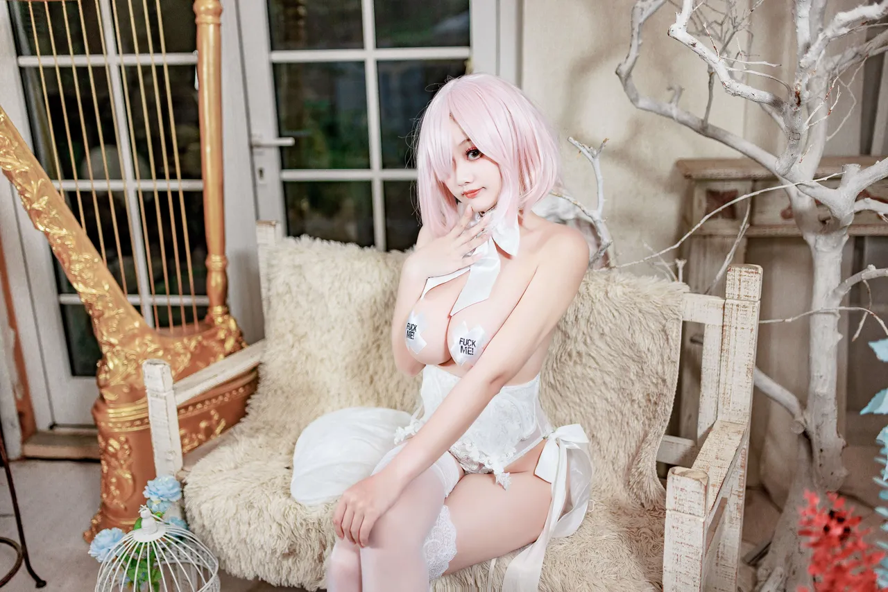阿雪雪_yuk - FGO 玛修 婚纱同人-erohere52.webp
