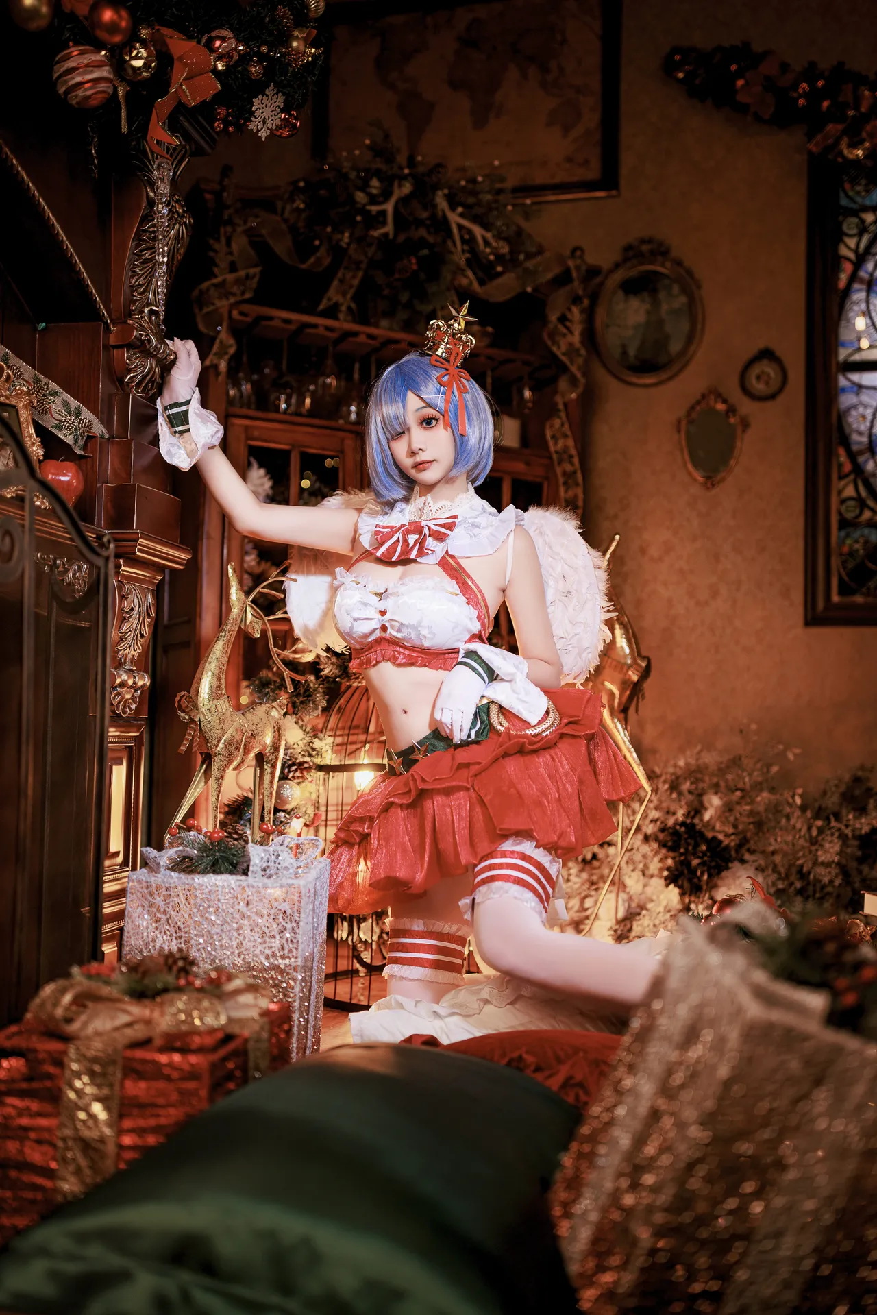 阿雪雪_yuki - 从零开始的异世界生活 蕾姆 圣诞小天使-erohere40.webp