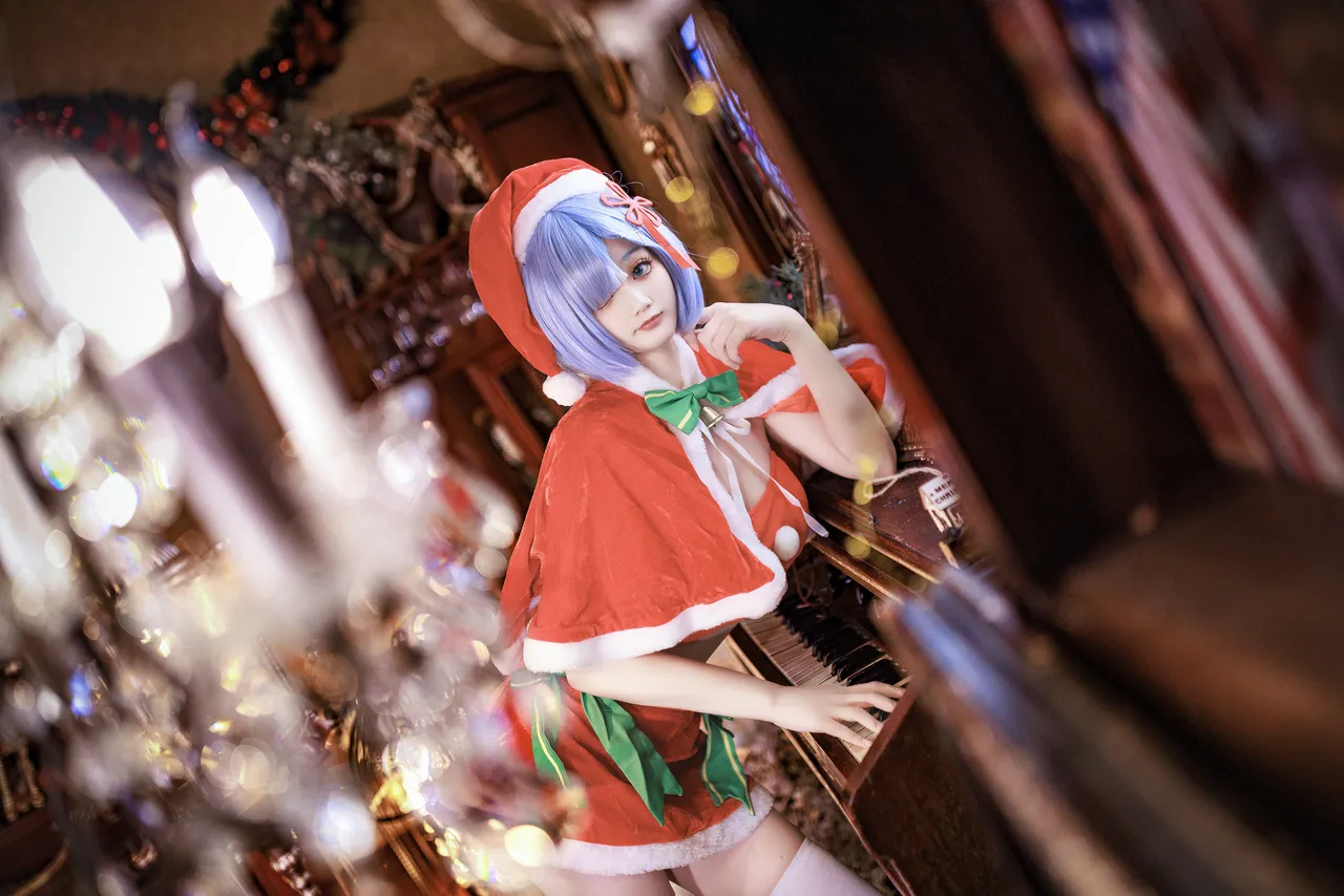 阿雪雪_yuki - 从零开始的异世界生活 蕾姆 圣诞装-erohere18.webp