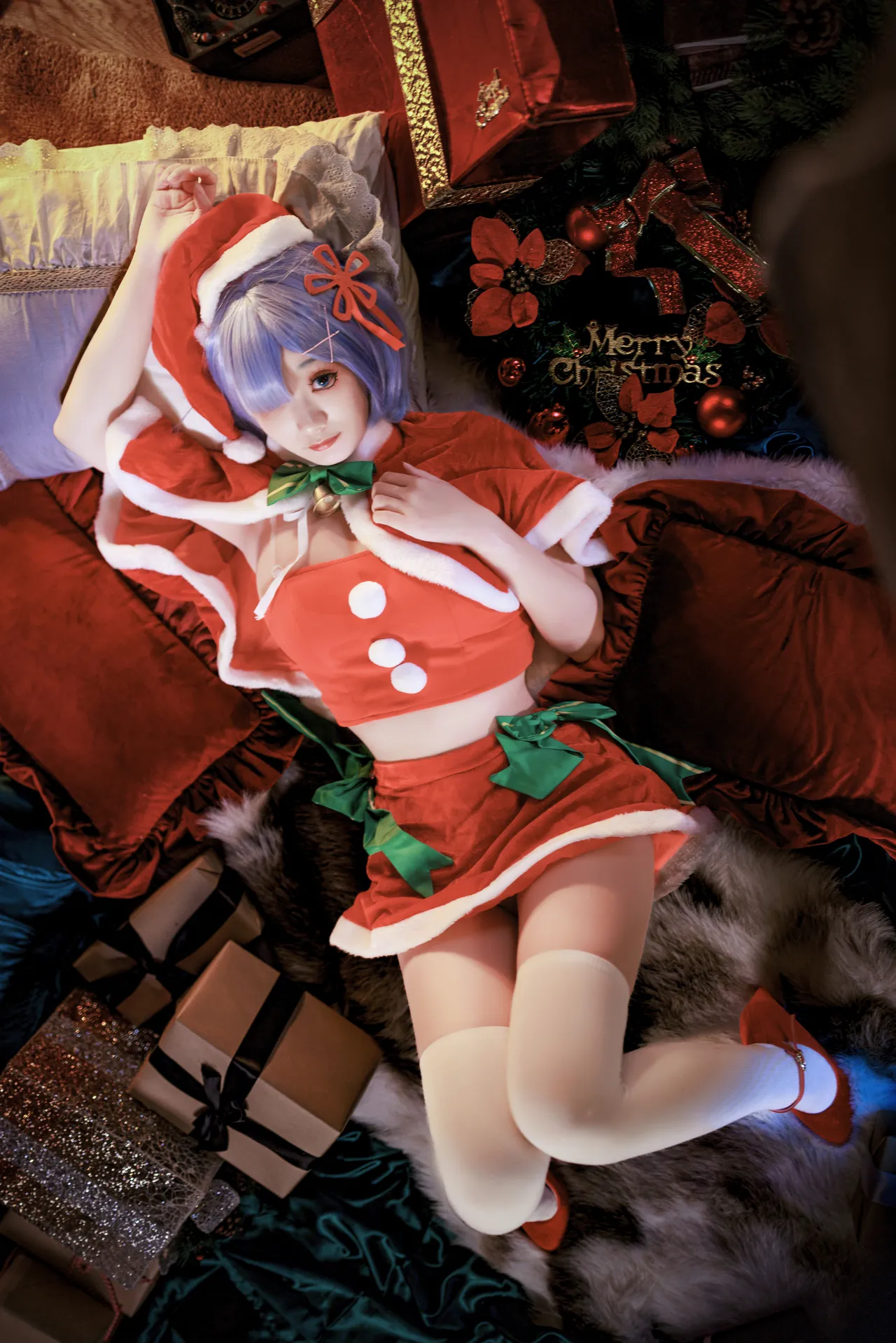 阿雪雪_yuki - 从零开始的异世界生活 蕾姆 圣诞装-erohere23.webp