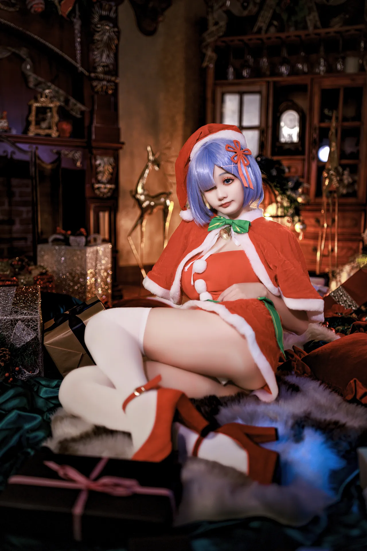 阿雪雪_yuki - 从零开始的异世界生活 蕾姆 圣诞装-erohere27.webp
