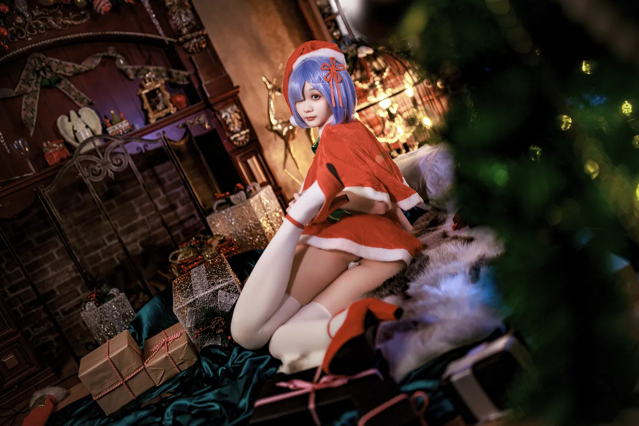 阿雪雪_yuki - 从零开始的异世界生活 蕾姆 圣诞装-erohere29.webp