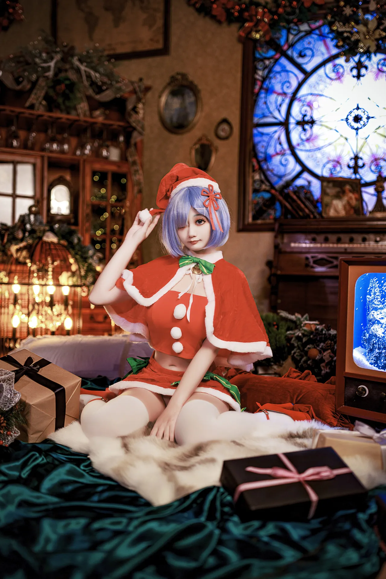 阿雪雪_yuki - 从零开始的异世界生活 蕾姆 圣诞装-erohere3.webp