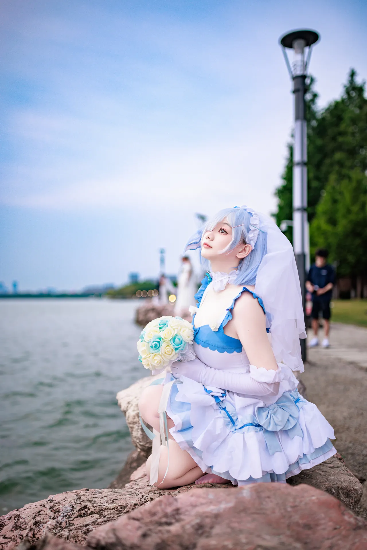 阿雪雪_yuki - 从零开始的异世界生活 蕾姆 婚纱-erohere3.webp