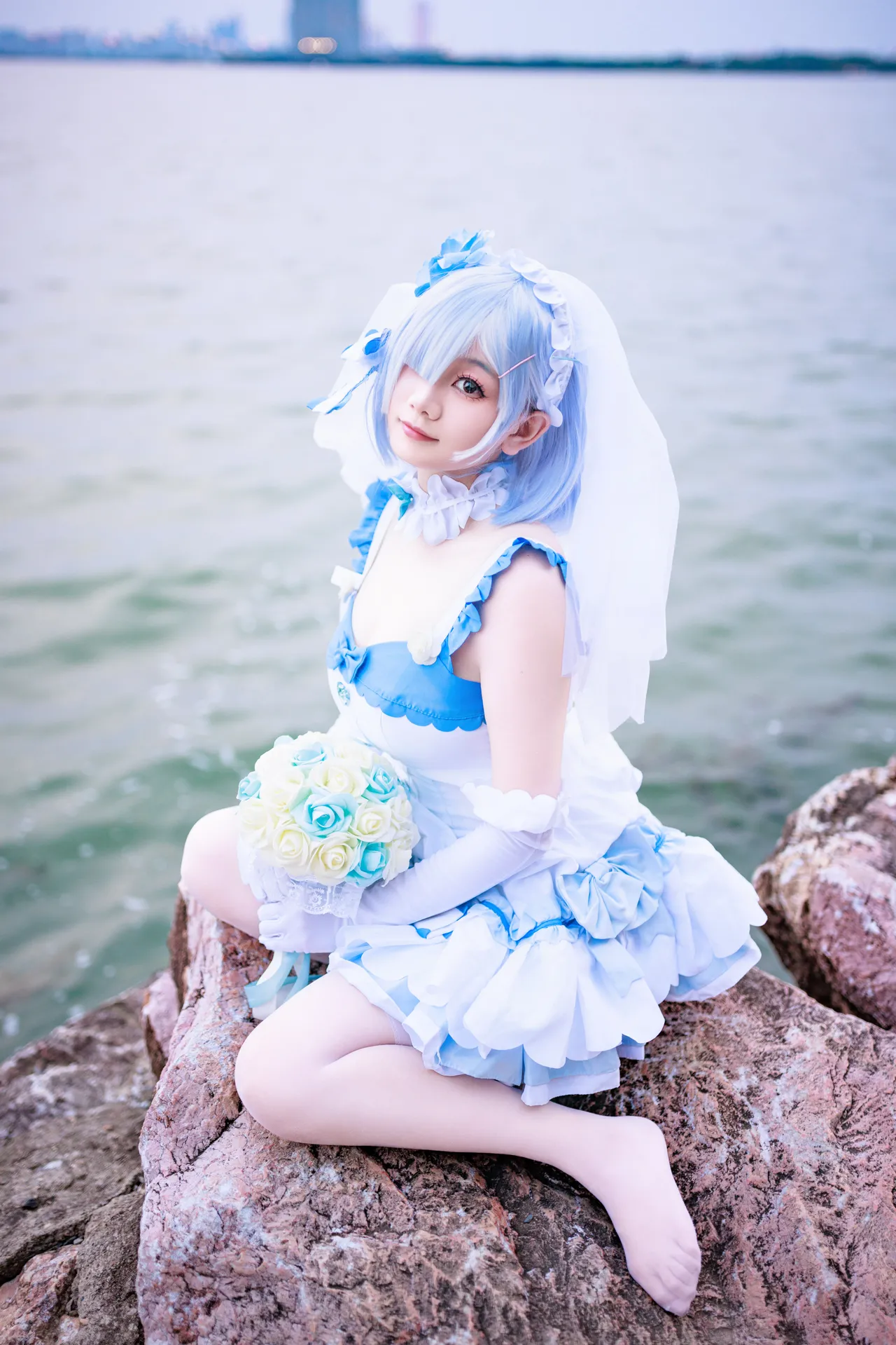 阿雪雪_yuki - 从零开始的异世界生活 蕾姆 婚纱-erohere6.webp