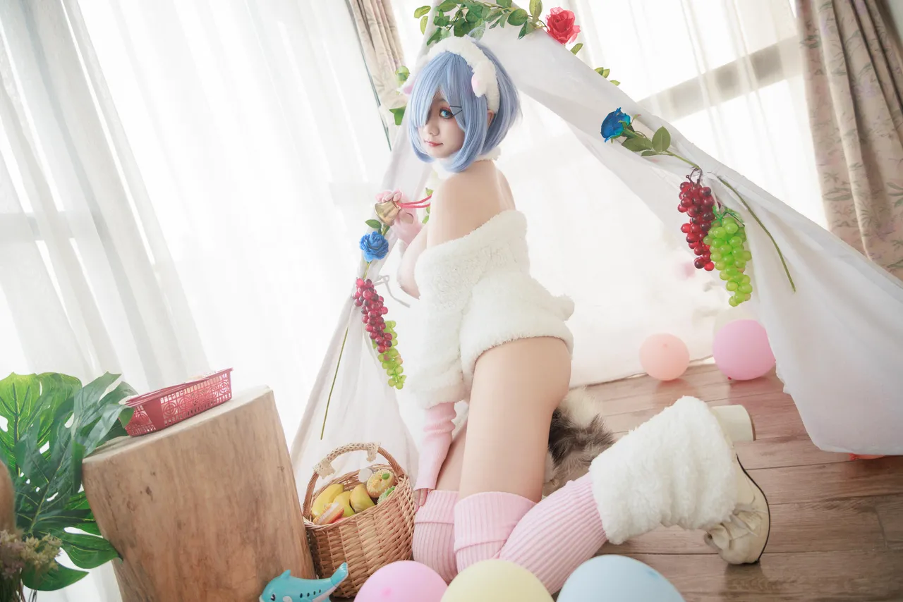 阿雪雪_yuki - 从零开始的异世界生活 蕾姆 小羊-erohere59.webp
