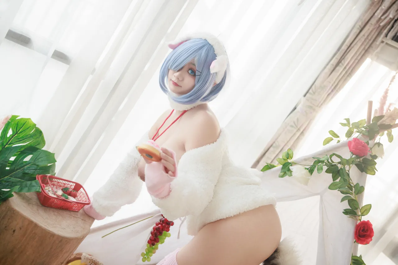 阿雪雪_yuki - 从零开始的异世界生活 蕾姆 小羊-erohere63.webp