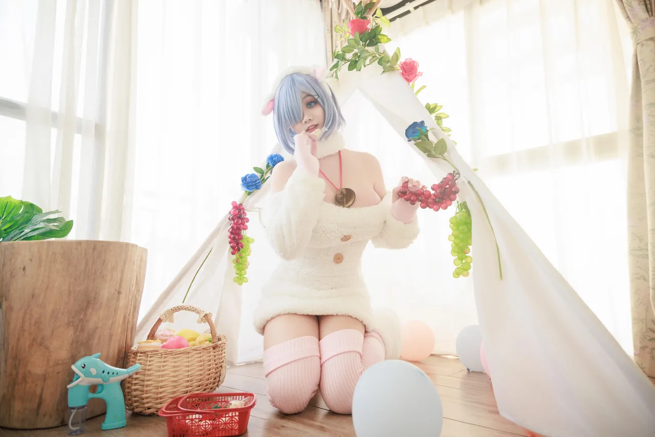 阿雪雪_yuki - 从零开始的异世界生活 蕾姆 小羊-erohere9.webp