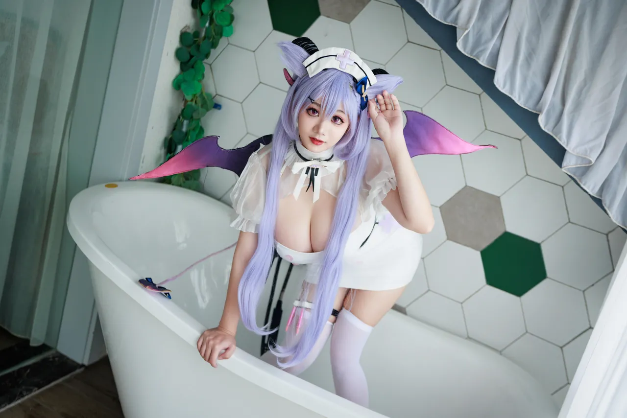 阿雪雪_yuki - 原神 刻晴 魅魔护士-erohere16.webp