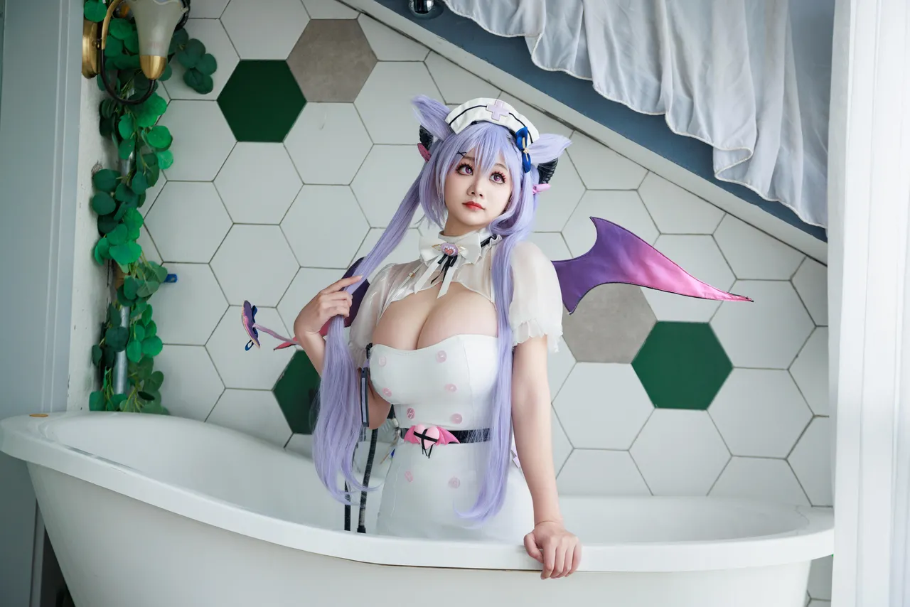 阿雪雪_yuki - 原神 刻晴 魅魔护士-erohere18.webp