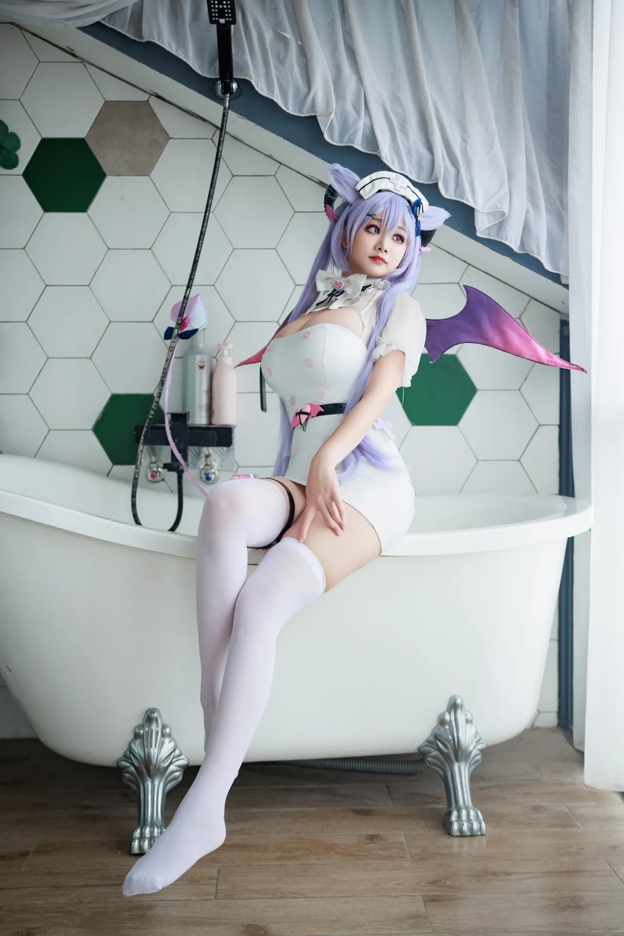 阿雪雪_yuki - 原神 刻晴 魅魔护士-erohere2.webp