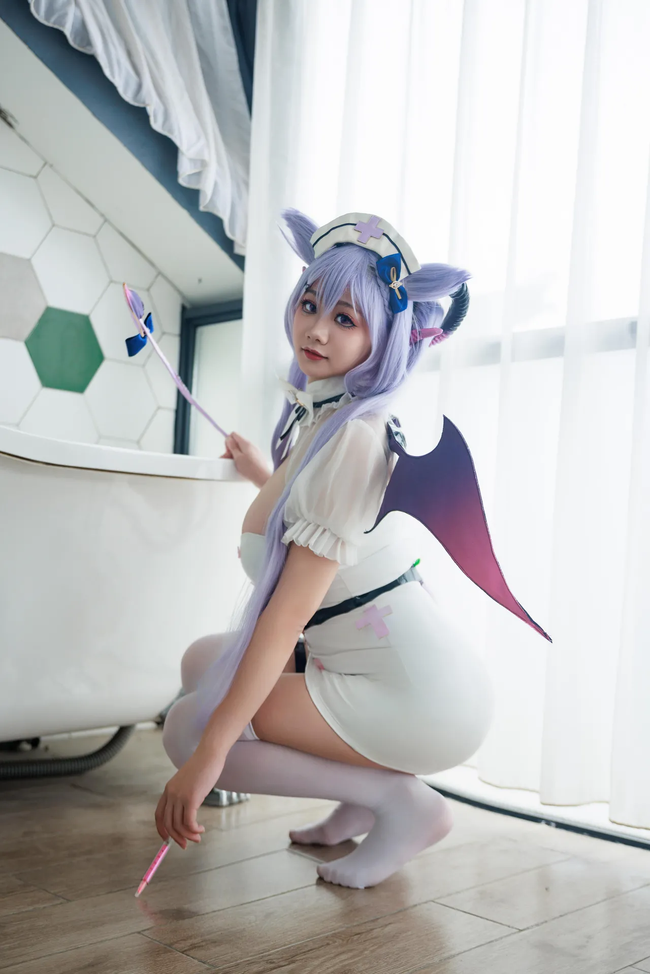 阿雪雪_yuki - 原神 刻晴 魅魔护士-erohere26.webp