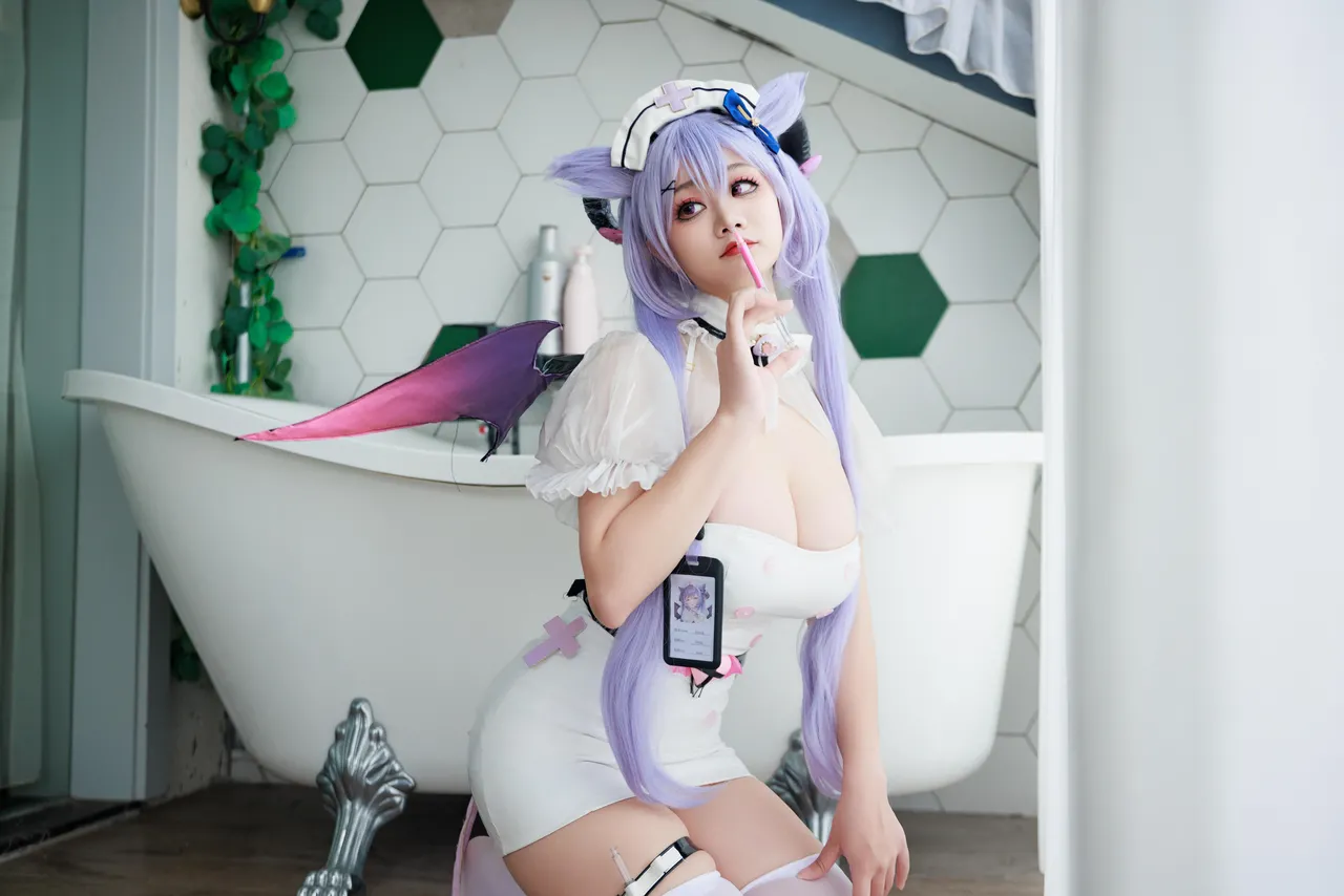 阿雪雪_yuki - 原神 刻晴 魅魔护士-erohere29.webp