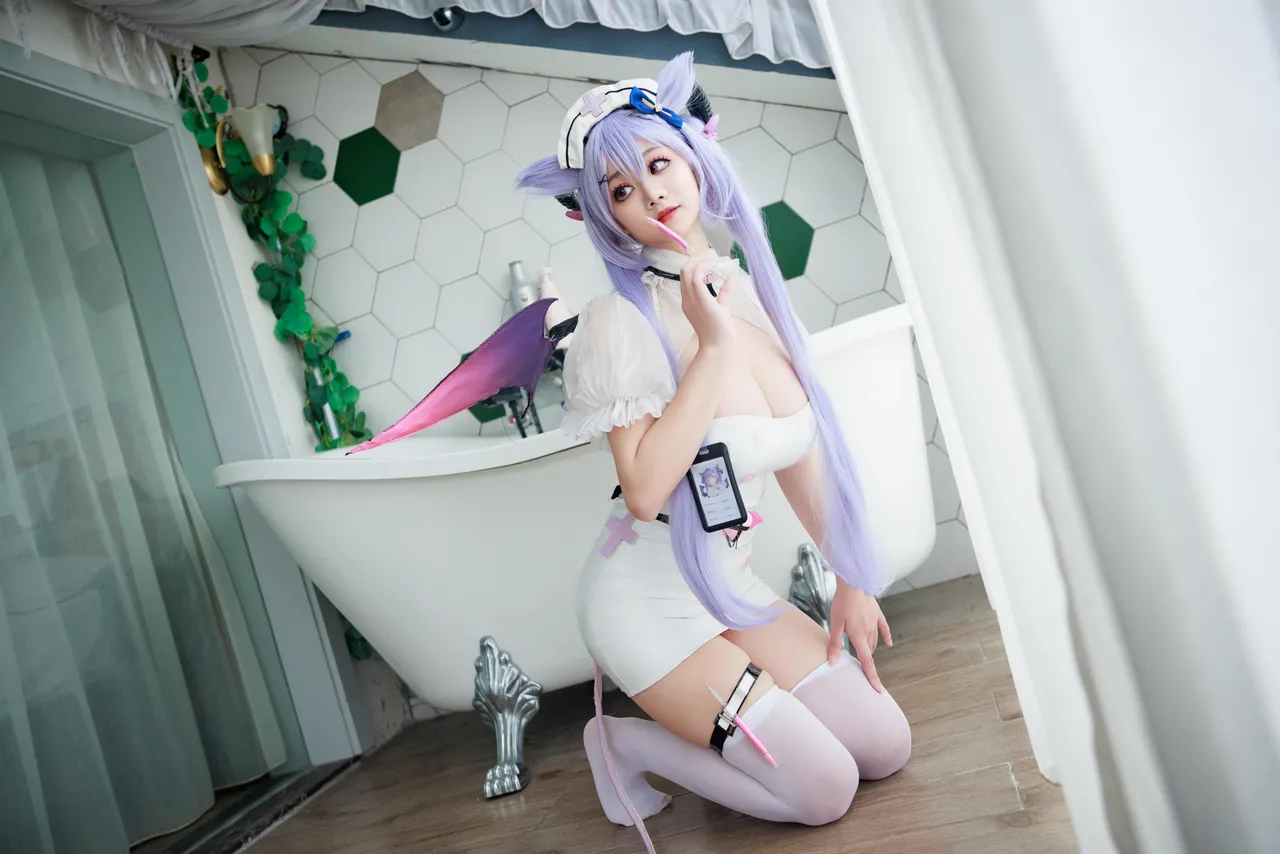 阿雪雪_yuki - 原神 刻晴 魅魔护士-erohere30.webp
