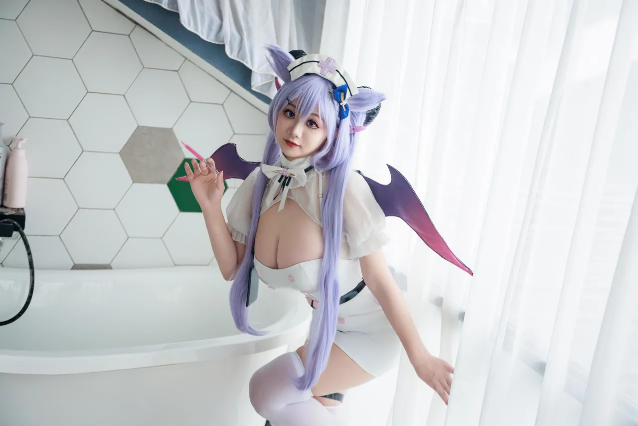 阿雪雪_yuki - 原神 刻晴 魅魔护士-erohere31.webp