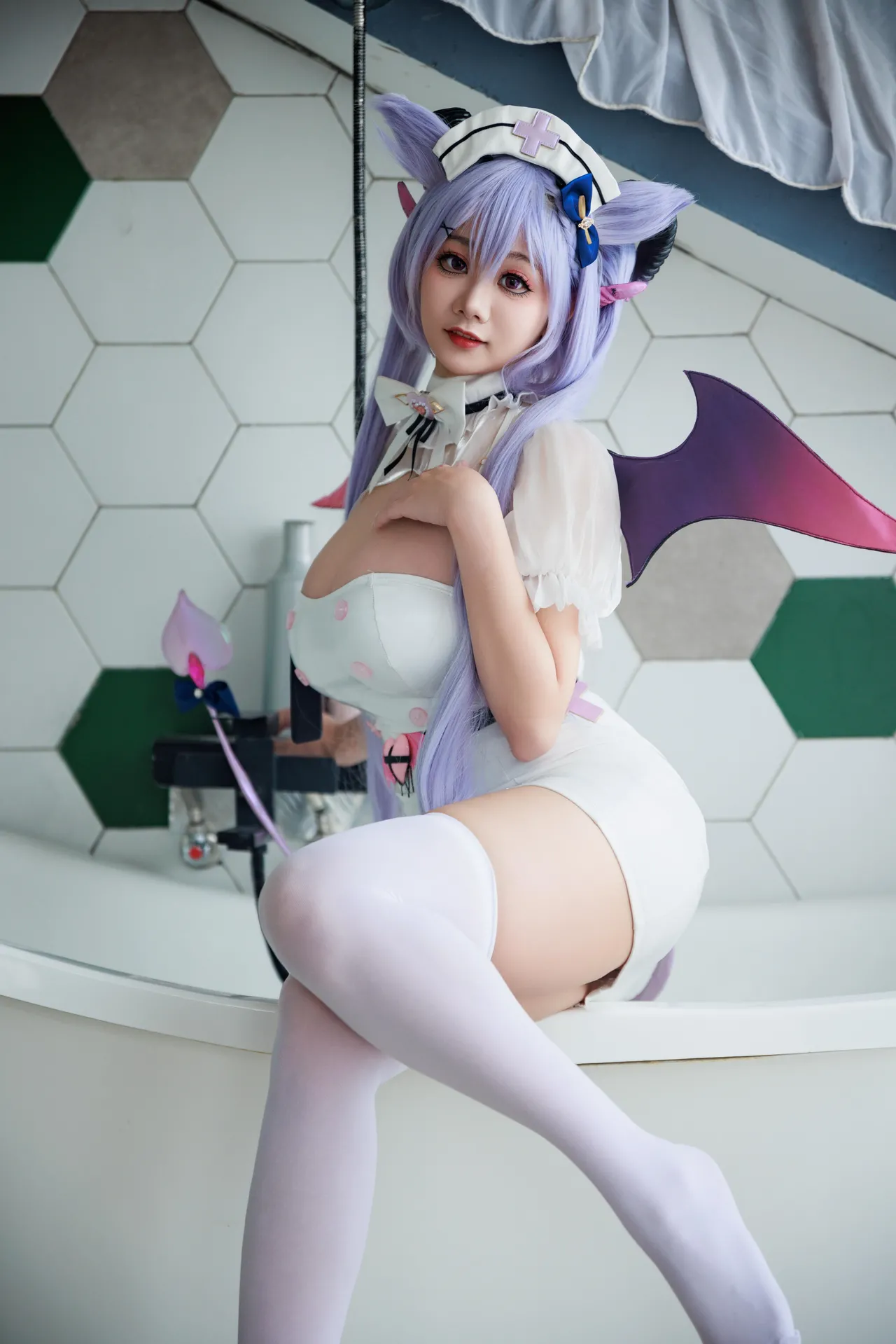 阿雪雪_yuki - 原神 刻晴 魅魔护士-erohere4.webp