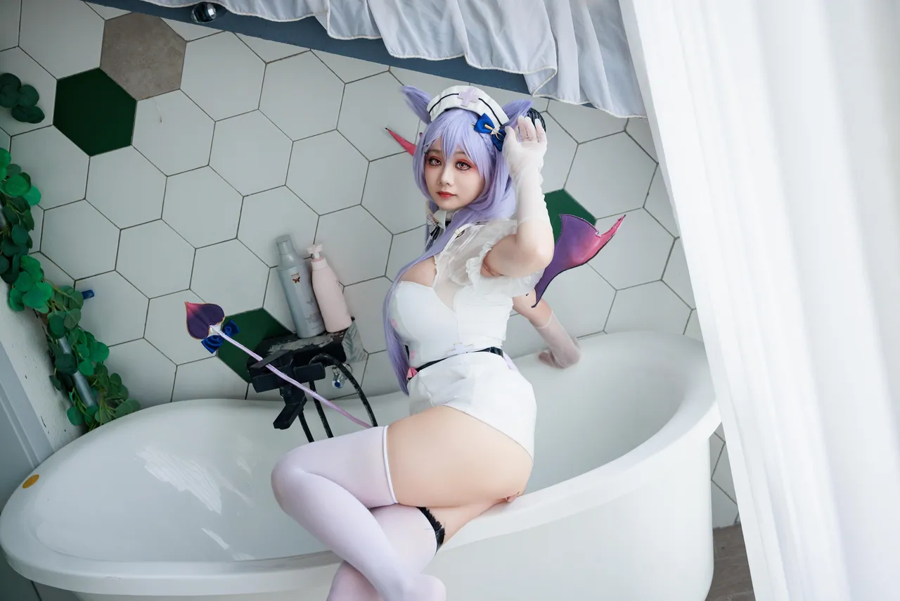 阿雪雪_yuki - 原神 刻晴 魅魔护士-erohere41.webp