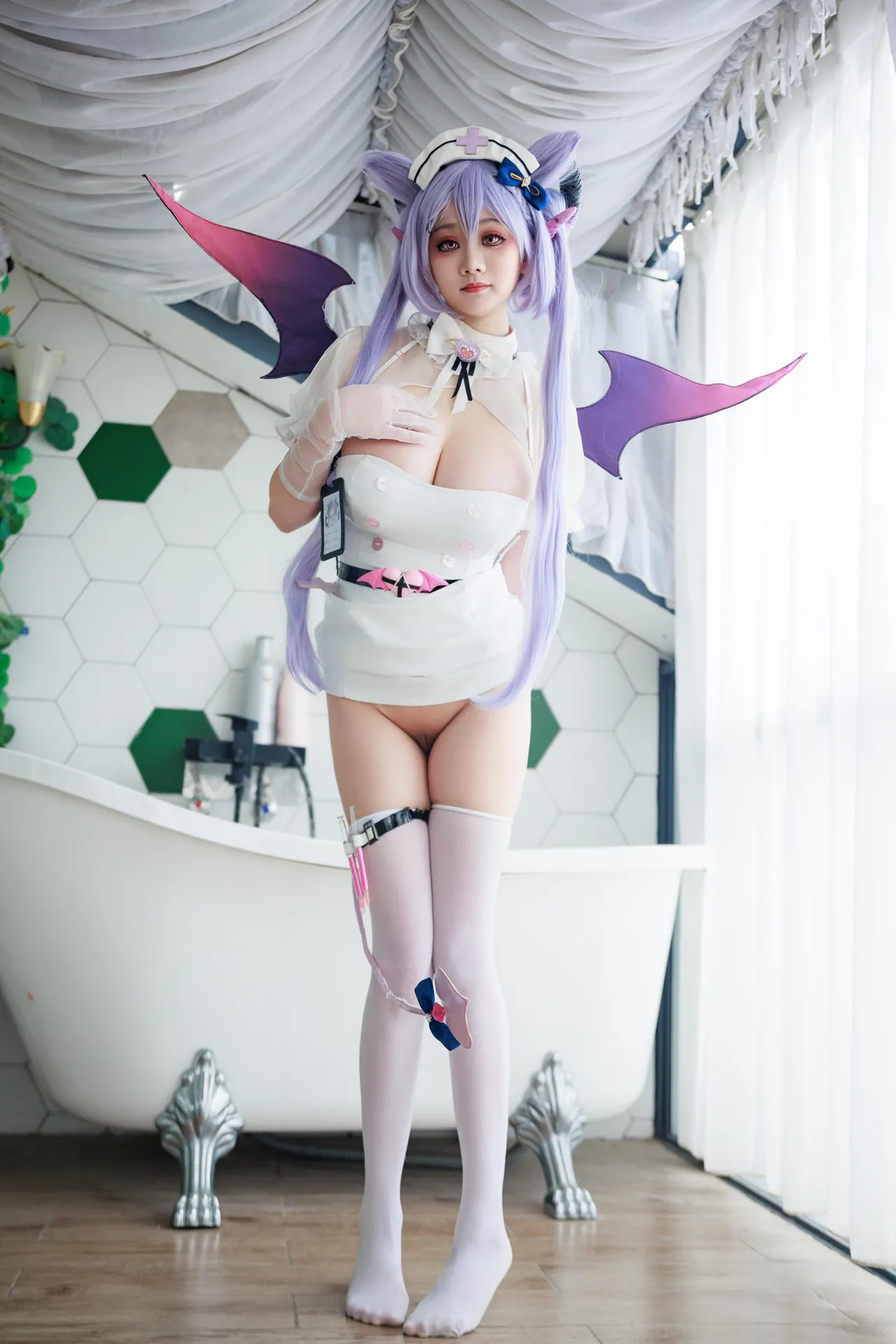 阿雪雪_yuki - 原神 刻晴 魅魔护士-erohere55.webp