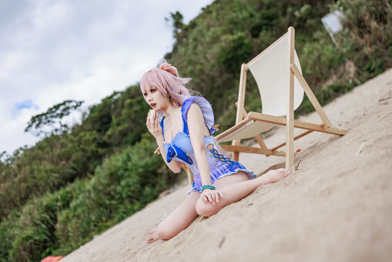 阿雪雪_yuki - 原神 珊瑚宫心海 泳装-erohere23.webp