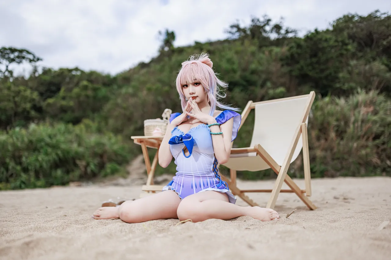 阿雪雪_yuki - 原神 珊瑚宫心海 泳装-erohere24.webp