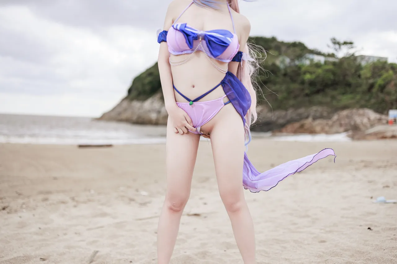 阿雪雪_yuki - 原神 珊瑚宫心海 泳装-erohere28.webp