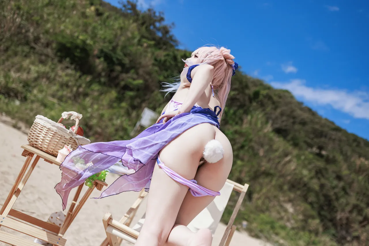阿雪雪_yuki - 原神 珊瑚宫心海 泳装-erohere41.webp