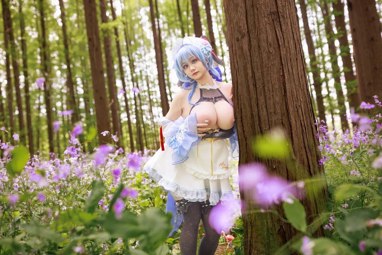 阿雪雪_yuki - 原神 甘雨 女仆-erohere42.webp