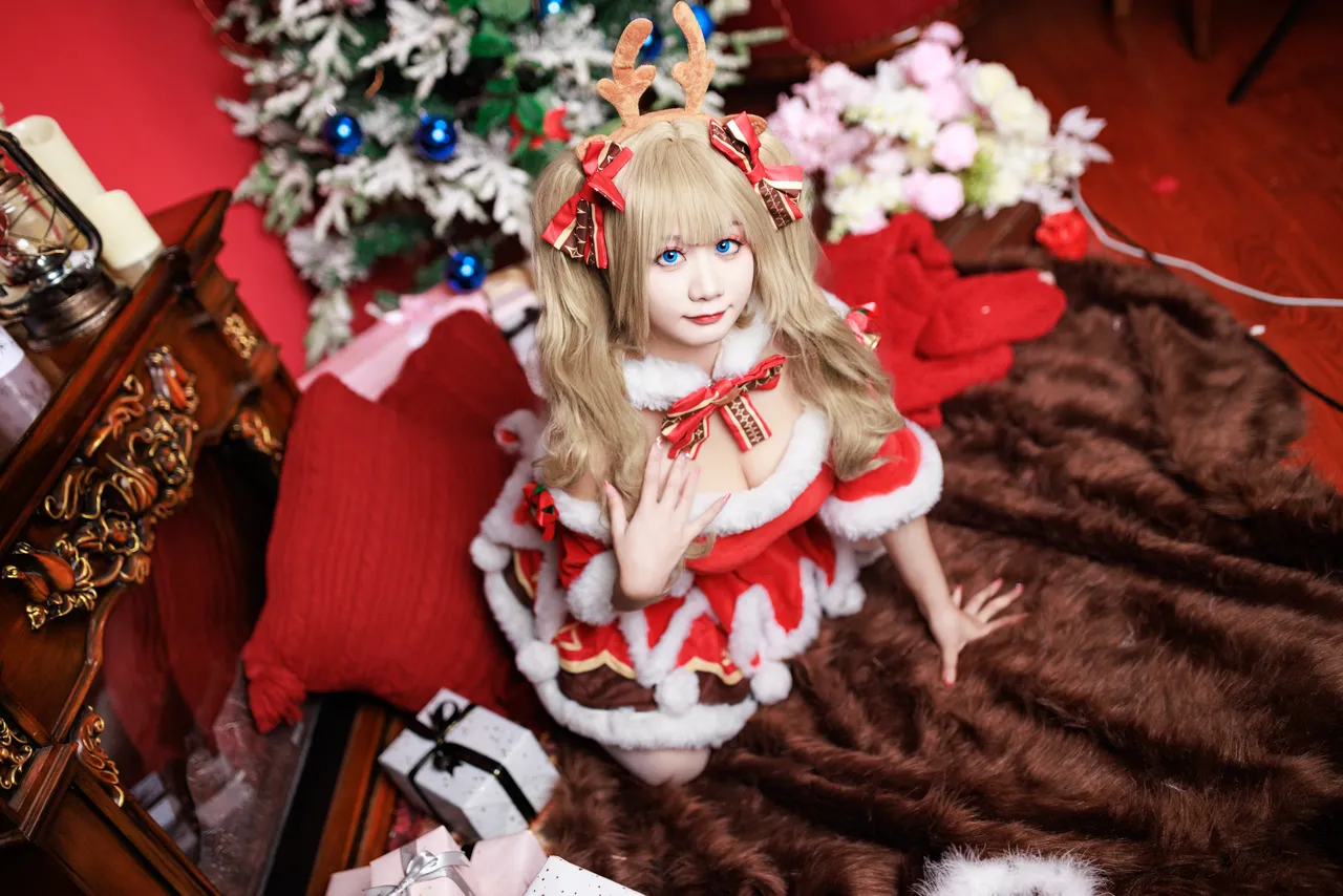 阿雪雪_yuki - 原神 芭芭拉 圣诞-erohere15.webp