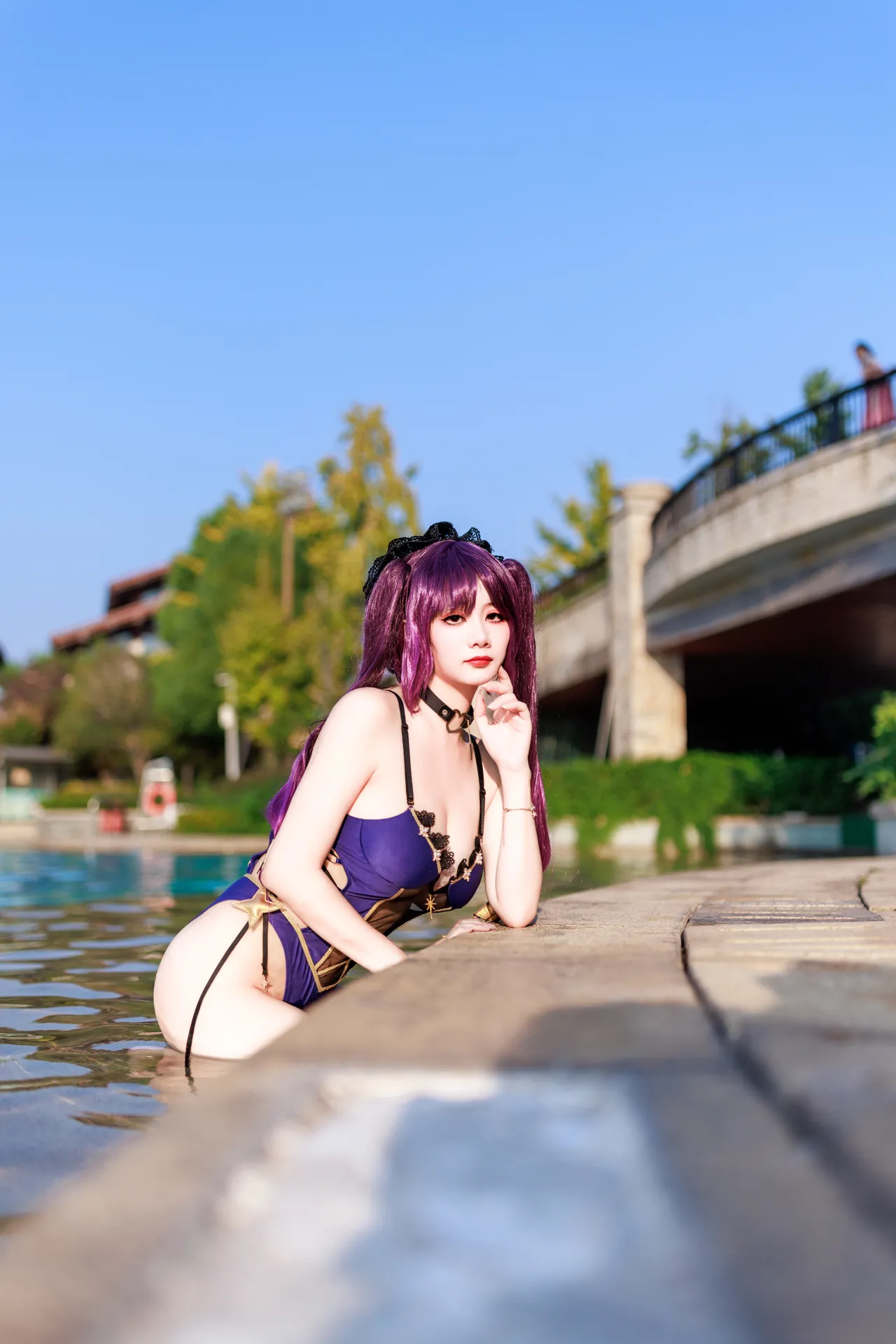 阿雪雪_yuki - 原神 莫娜 泳装-erohere12.webp