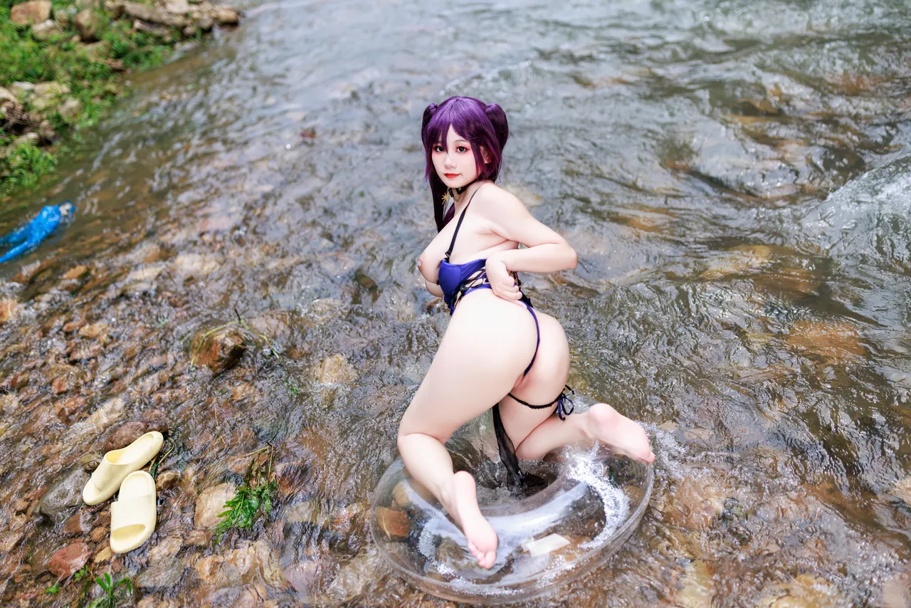 阿雪雪_yuki - 原神 莫娜 泳装-erohere43.webp