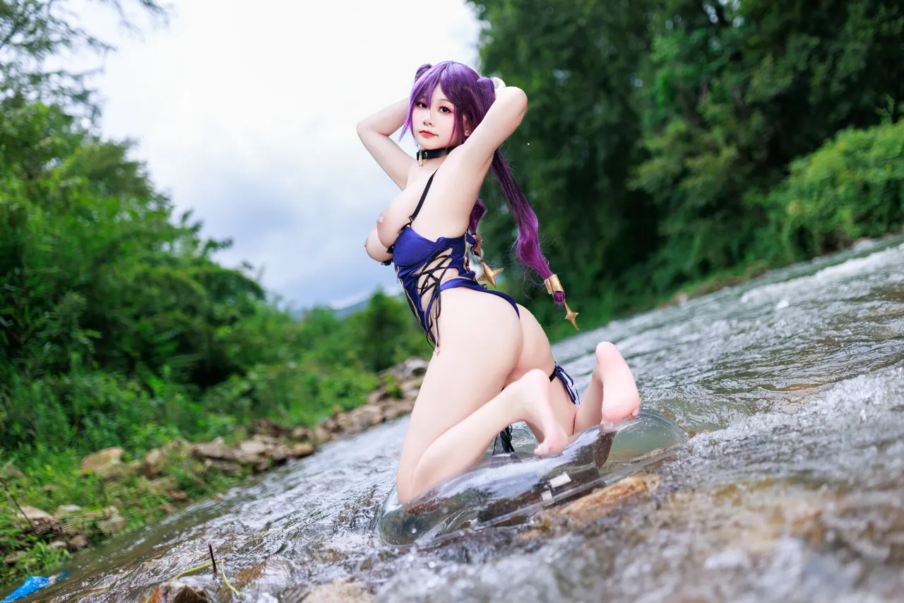 阿雪雪_yuki - 原神 莫娜 泳装-erohere48.webp
