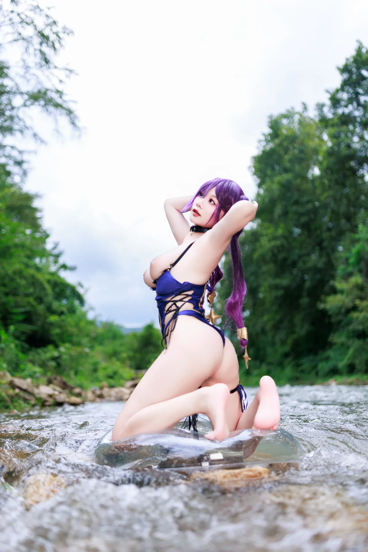 阿雪雪_yuki - 原神 莫娜 泳装-erohere49.webp