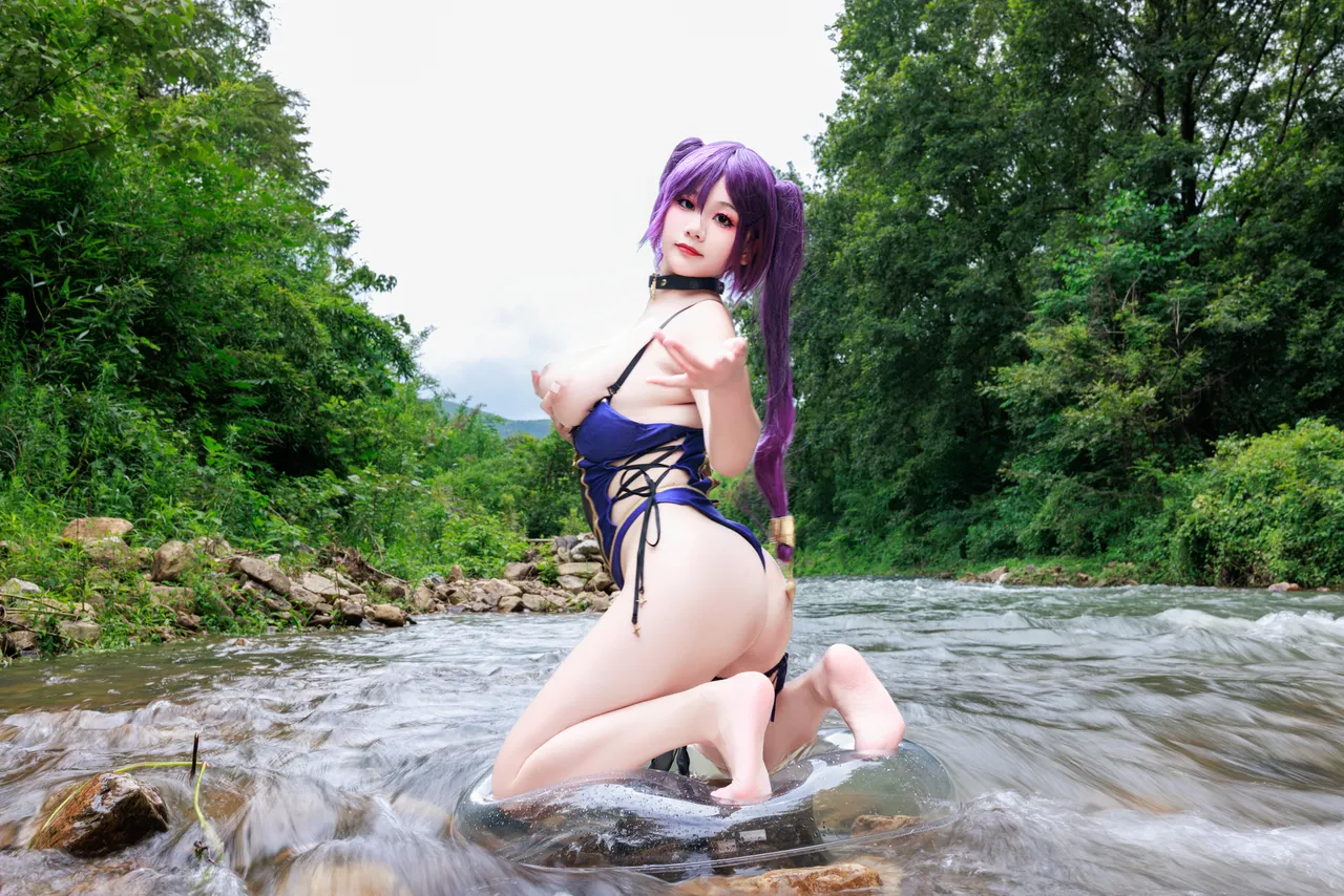 阿雪雪_yuki - 原神 莫娜 泳装-erohere52.webp