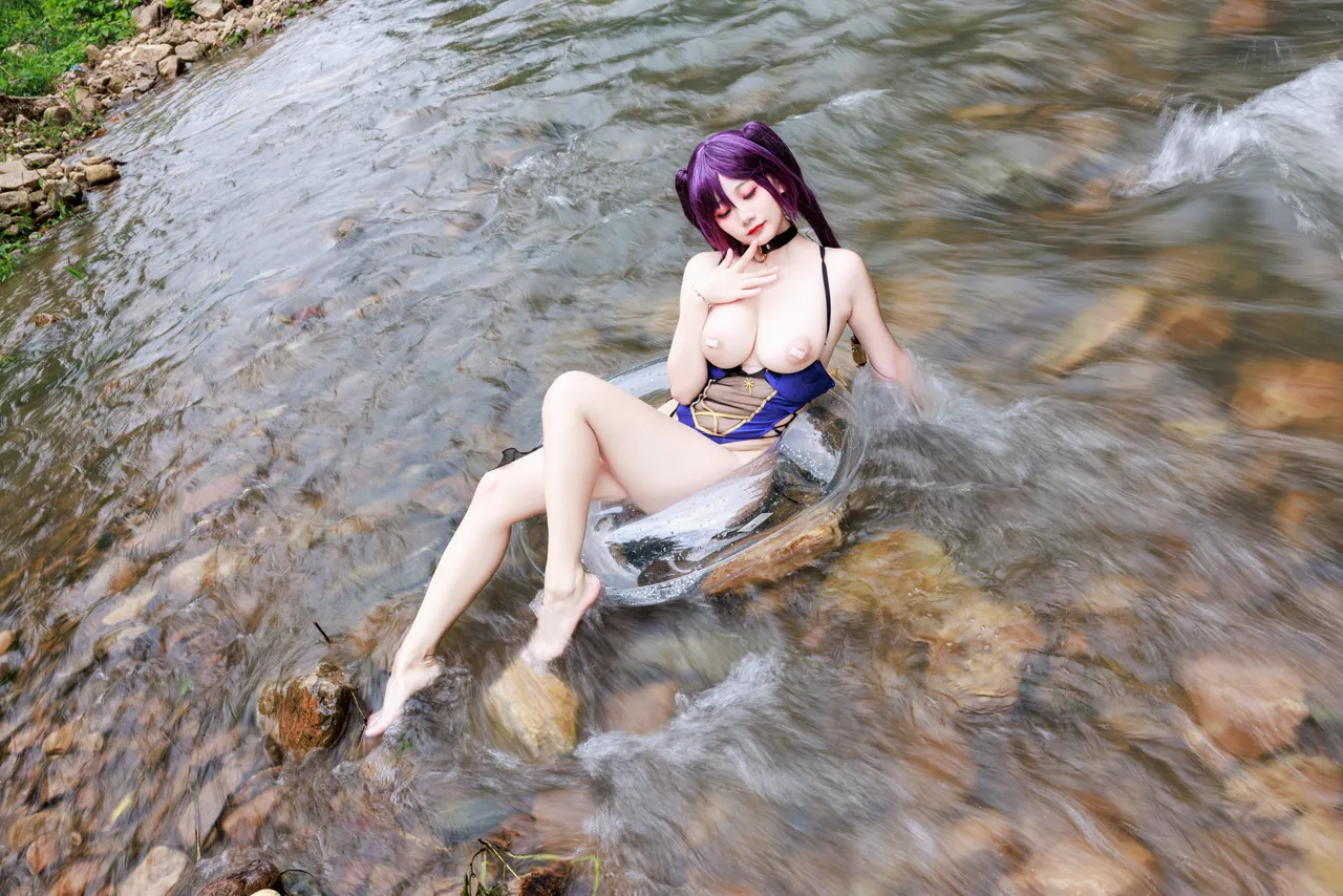 阿雪雪_yuki - 原神 莫娜 泳装-erohere55.webp